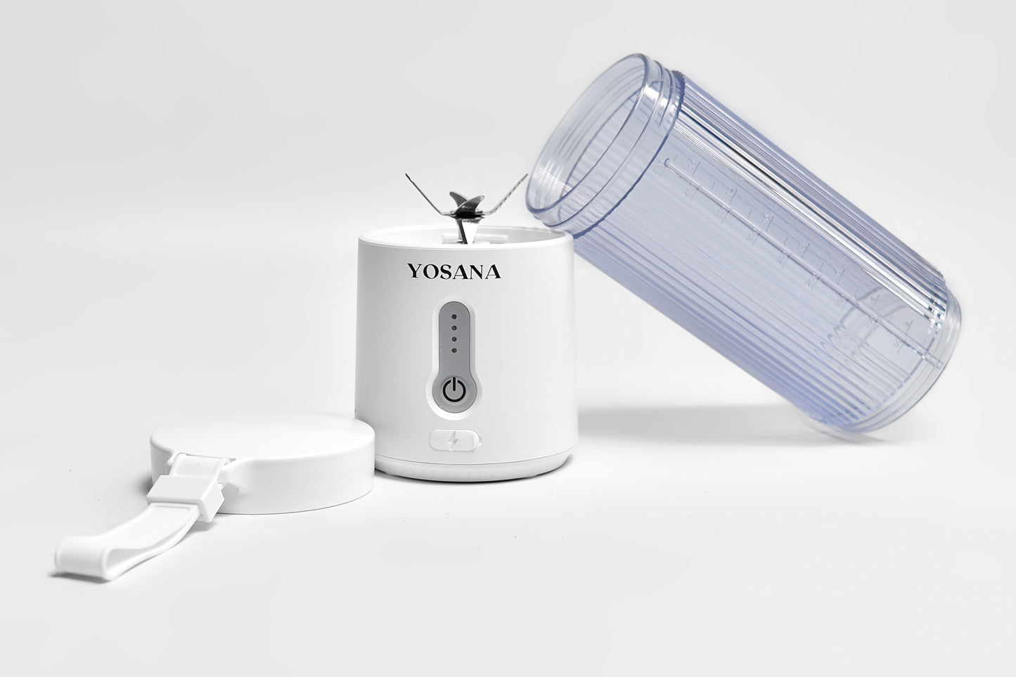 YOSANA Rechargeable Portable Blender (WHITE)