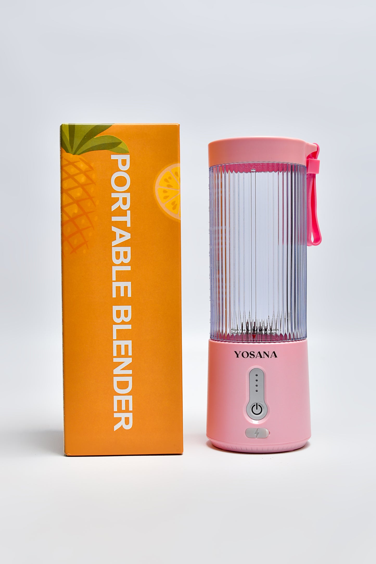 Batidora Portatil Recargable YOSANA (ROSA)