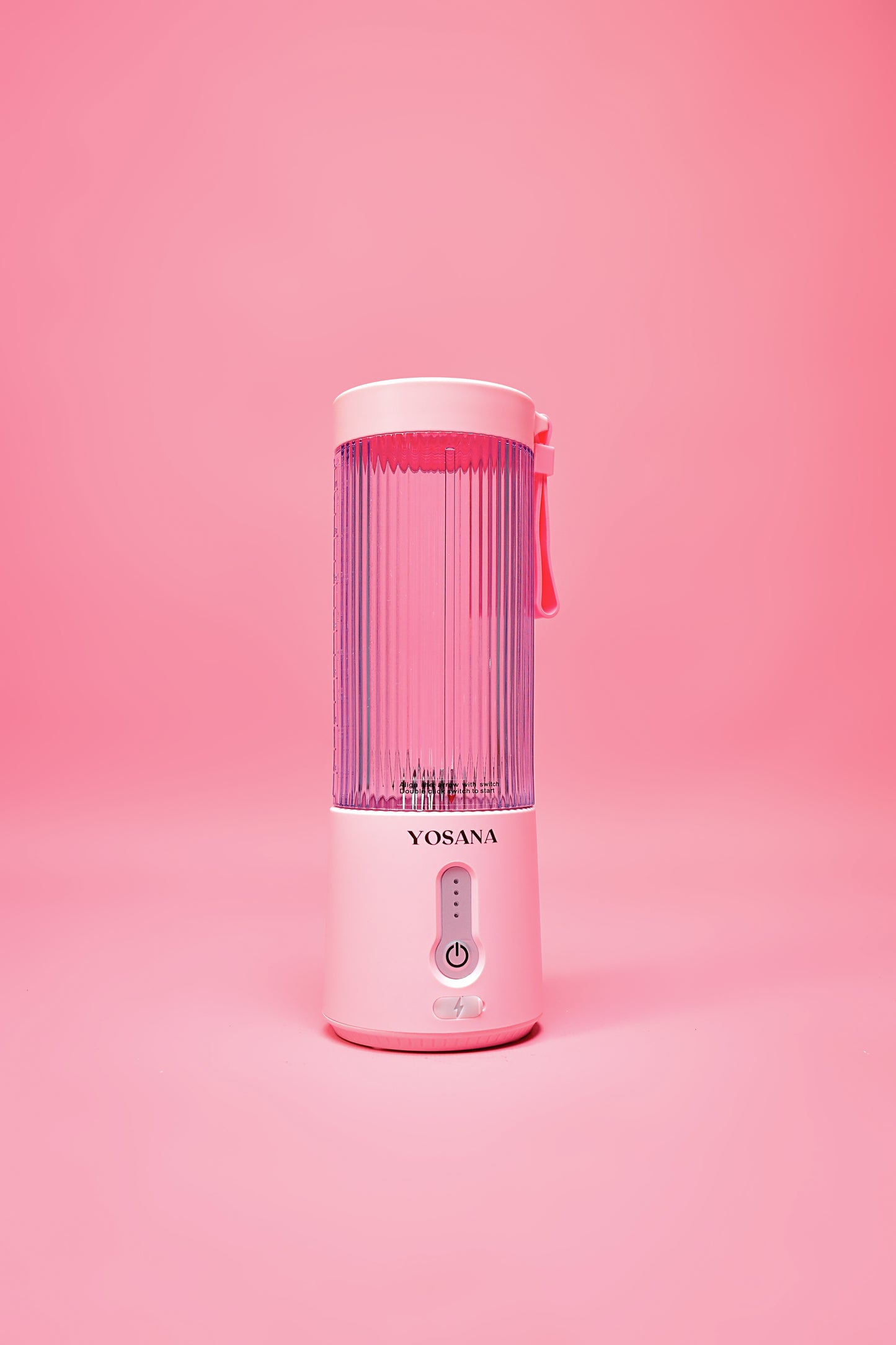 Batidora Portatil Recargable YOSANA (ROSA)