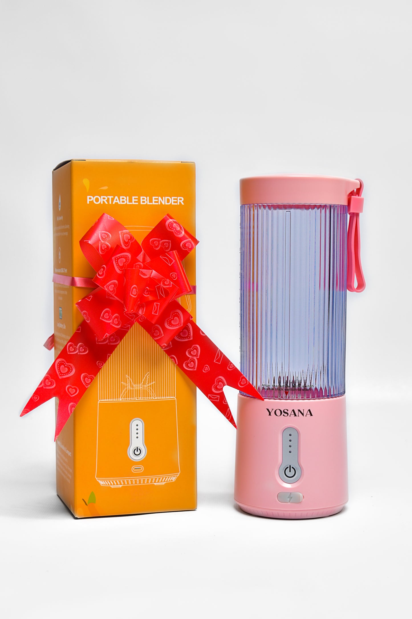 Batidora Portatil Recargable YOSANA (ROSA)