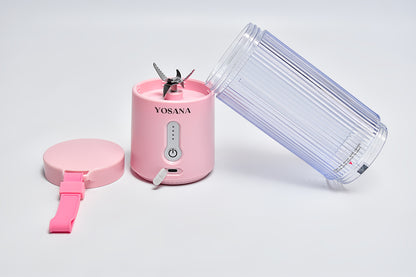 Batidora Portatil Recargable YOSANA (ROSA)